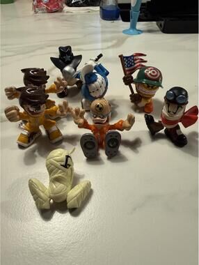 Vintage Tech Deck Dudes Mini Figures Lot of 7 – Early 2000s X-Concepts No Boards